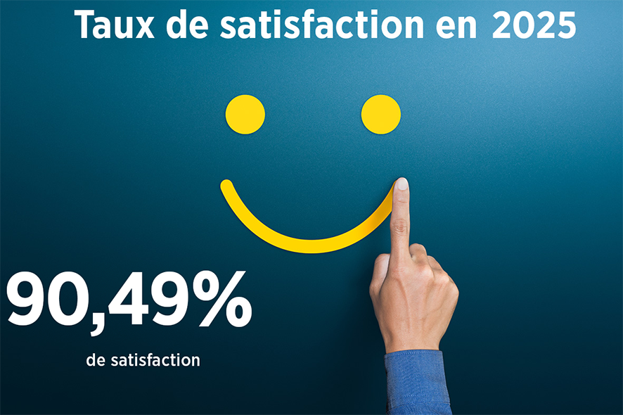 Taux satisfaction Crefac 2025 Taux satisfaction Crefac 2025